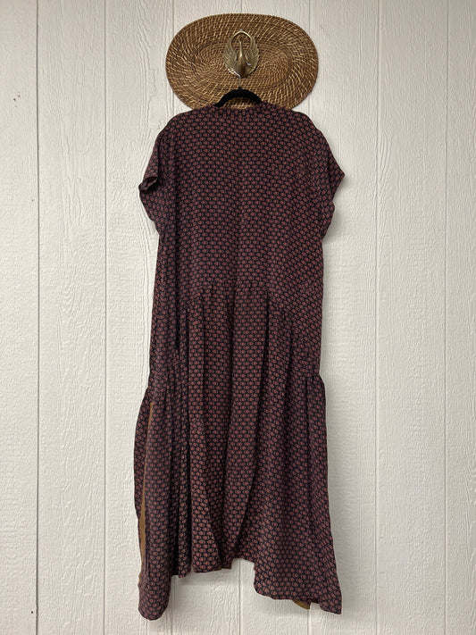 Crepe Sari Summer Evermore Kimono 0726 084