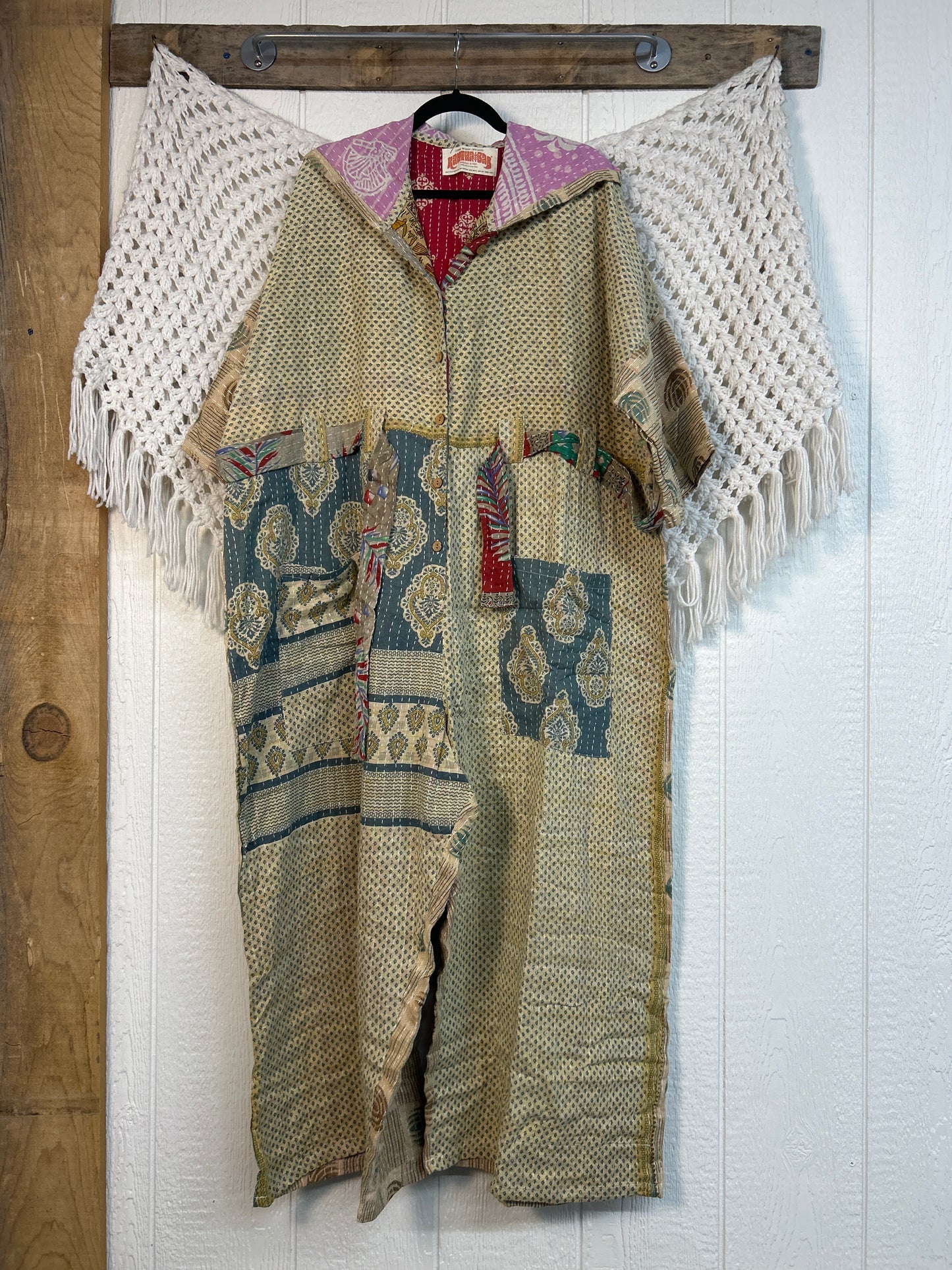 Pareo Kantha Zen Hoodie Jumpsuit 0726 144