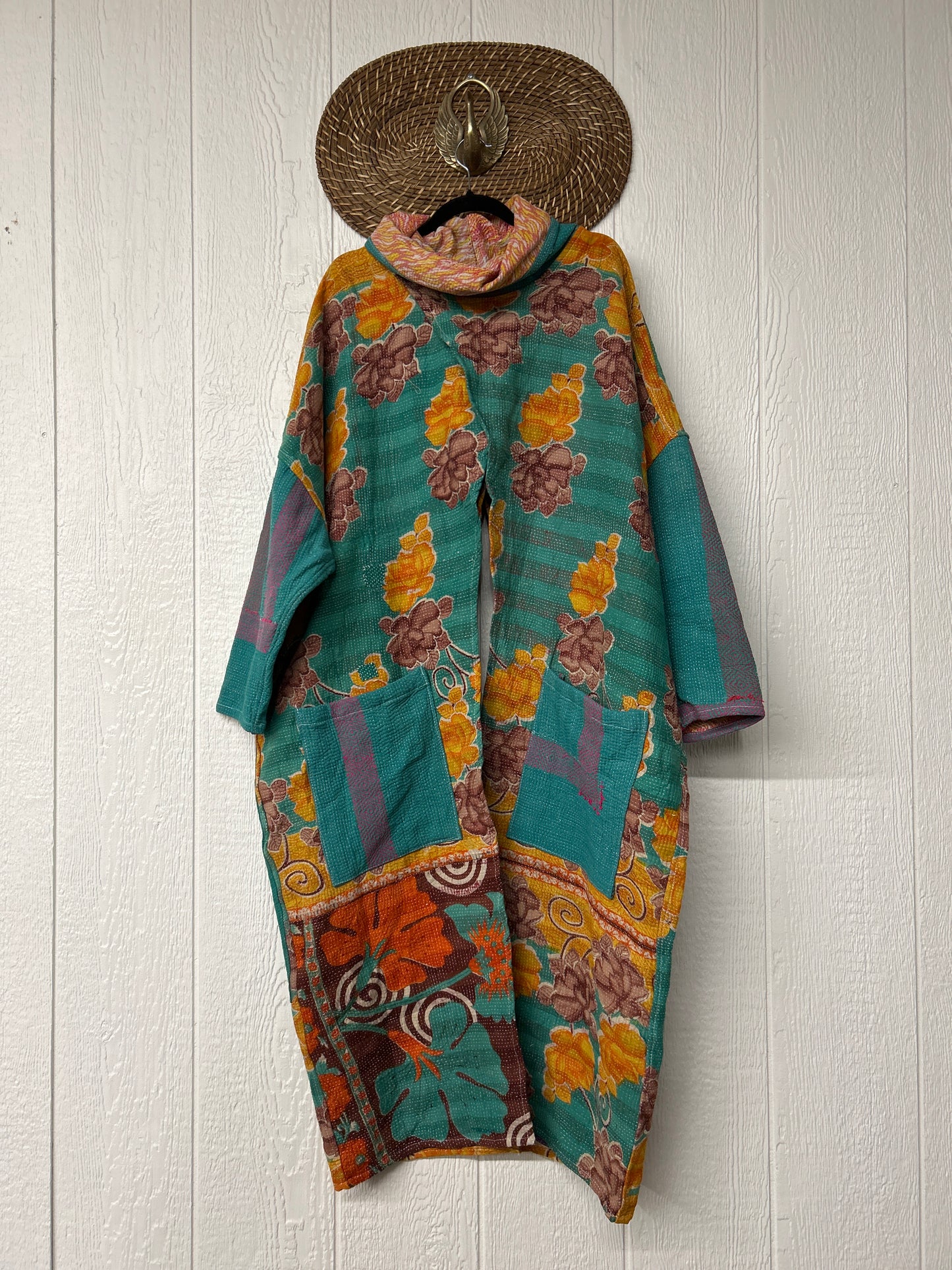 Fine Kantha Cowl Split Pullover 1225 118