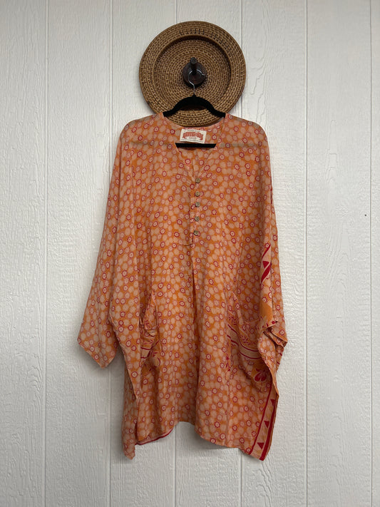 Crepe Sari Gaia Split Tunic 0226 027