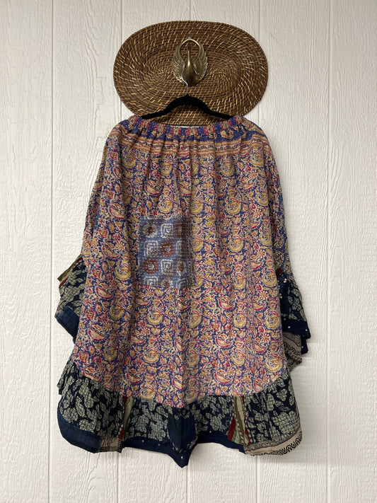 Pareo Kantha Wild Rose Skirt 0426 010