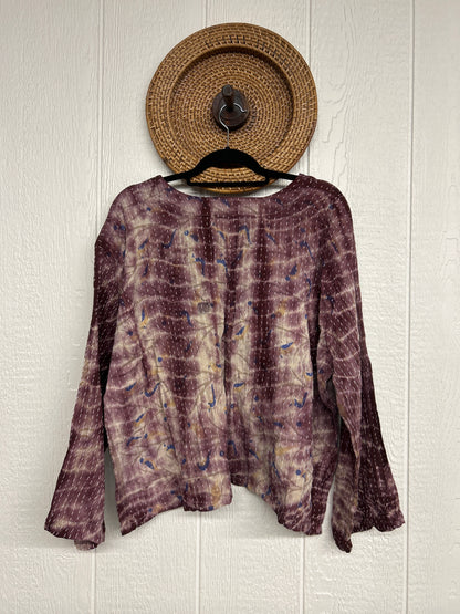 Pareo Kantha Wanderer Pocket Crop Top 0526 004