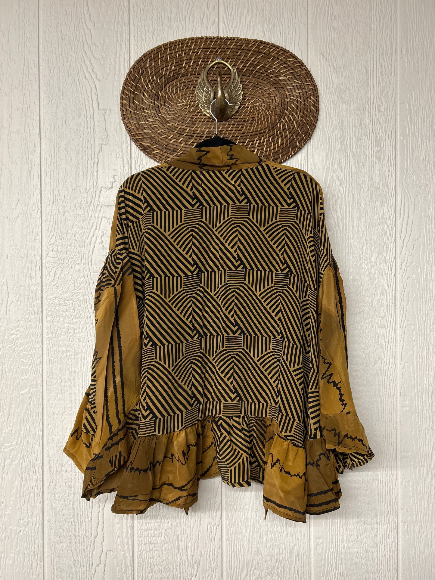 Crepe Sari Wild Rose Top 1225 164