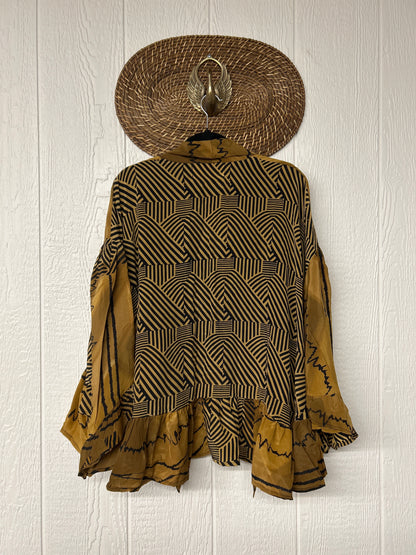 Crepe Sari Wild Rose Top 1225 164