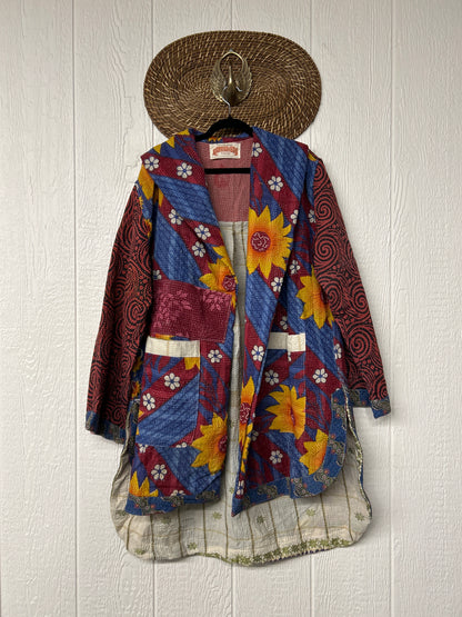 Fine Kantha Drifter Coat 1026 122