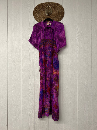 Crepe Sari Summer Woodstock Duster 0626 230
