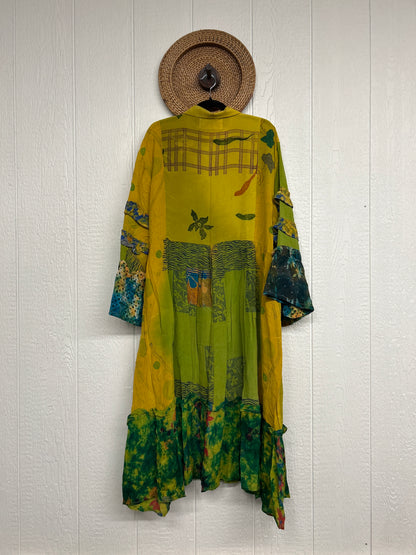 Crepe Sari Rhiannon Duster Dress 0226 185