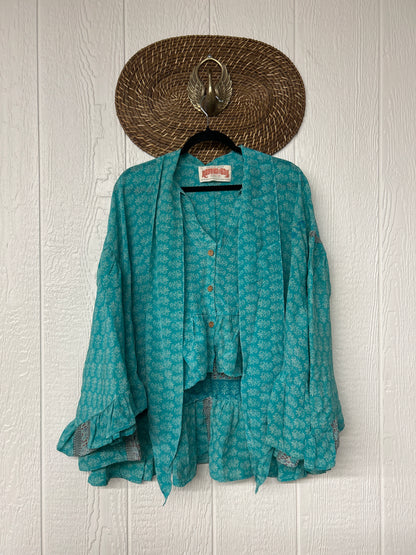 Crepe Sari Wild Rose Top 1225 225