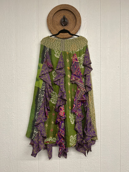 Pareo Kantha Willow Maxi Skirt 0826 020