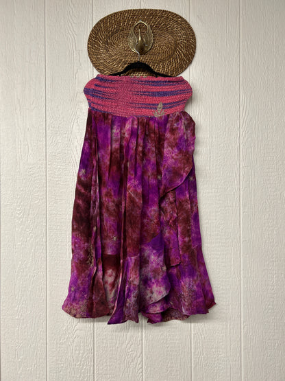 Crepe Sari Inner Peace Wrap Skirt 0626 082