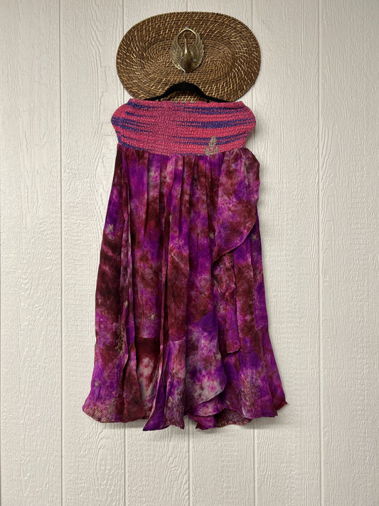 Crepe Sari Inner Peace Wrap Skirt 0626 082