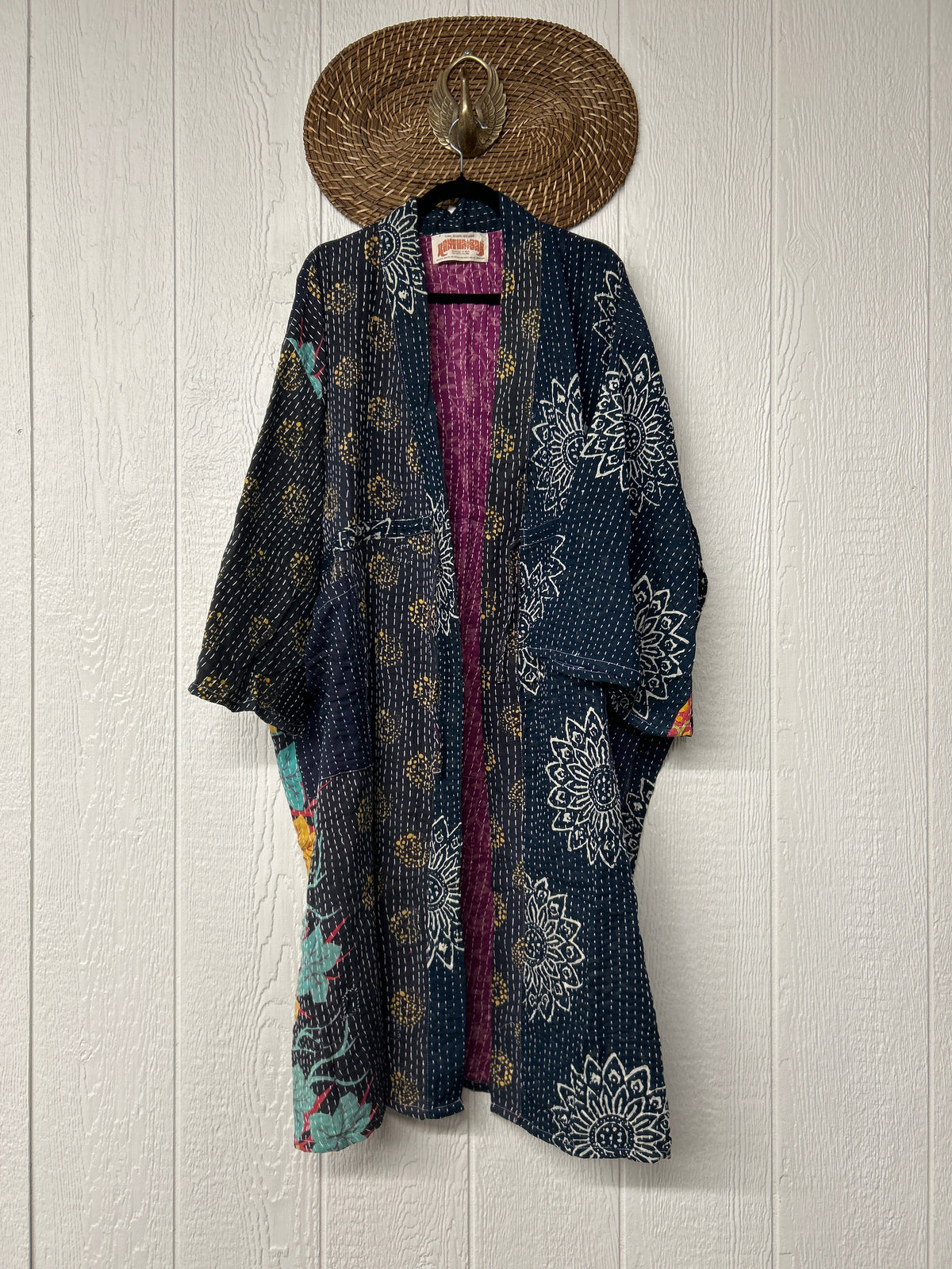RETAIL Pareo Kantha Dreamweaver Kimono 0926 122