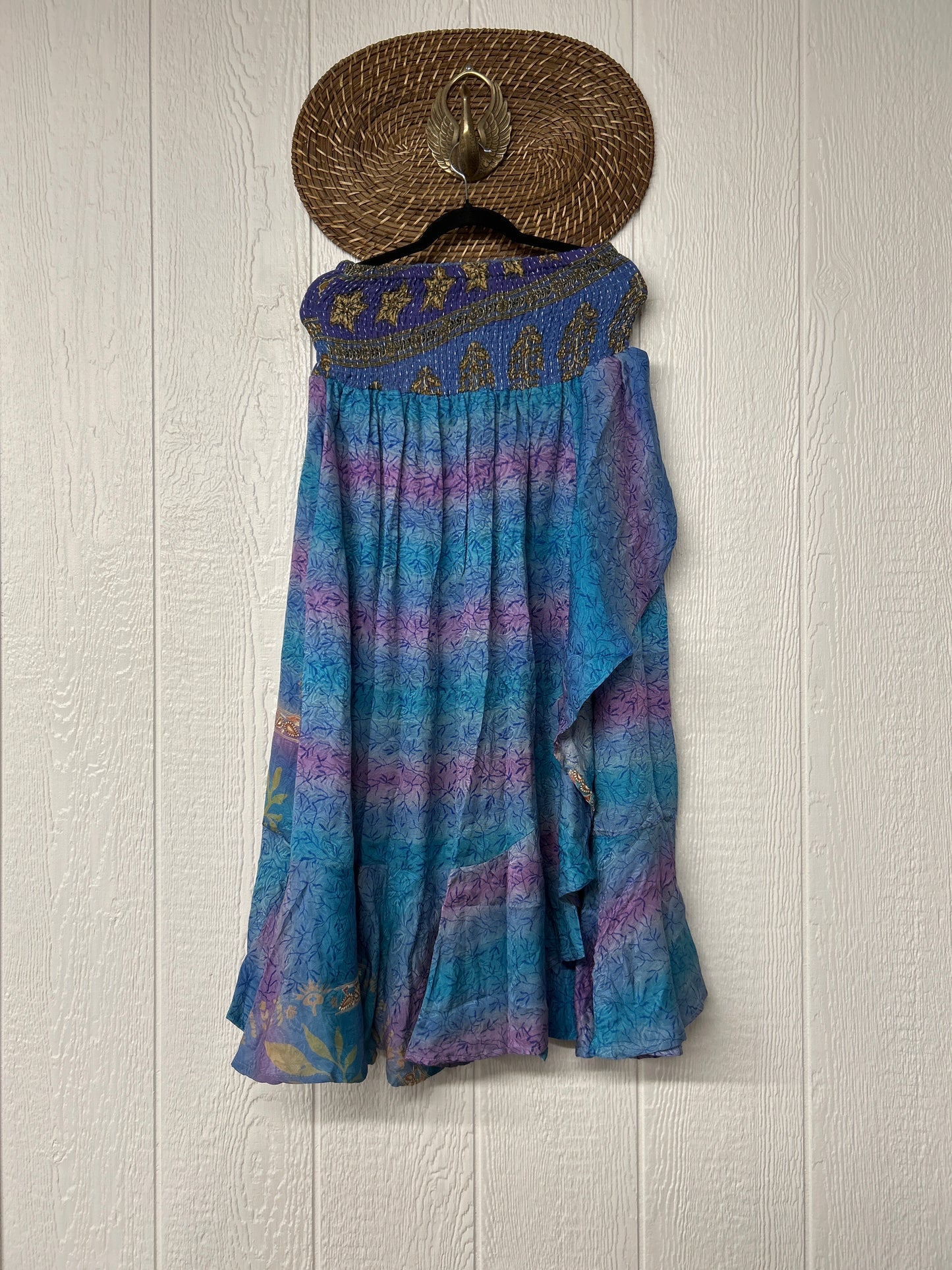 Crepe Sari Inner Peace Wrap Skirt 0626 224