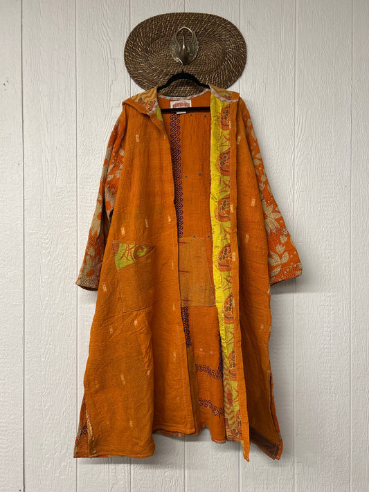 Fine Kantha Rising Sun Coat 1125 064