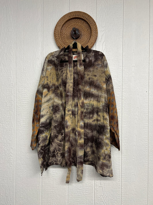 Pareo Kantha Shortie Majestic Kimono 0526 018