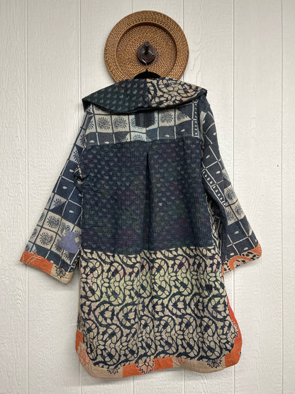 Fine Kantha Drifter Coat 1026 057