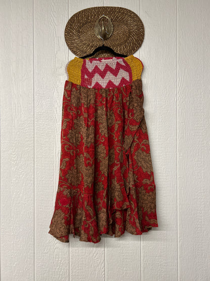 Crepe Sari Inner Peace Wrap Skirt 0626 194