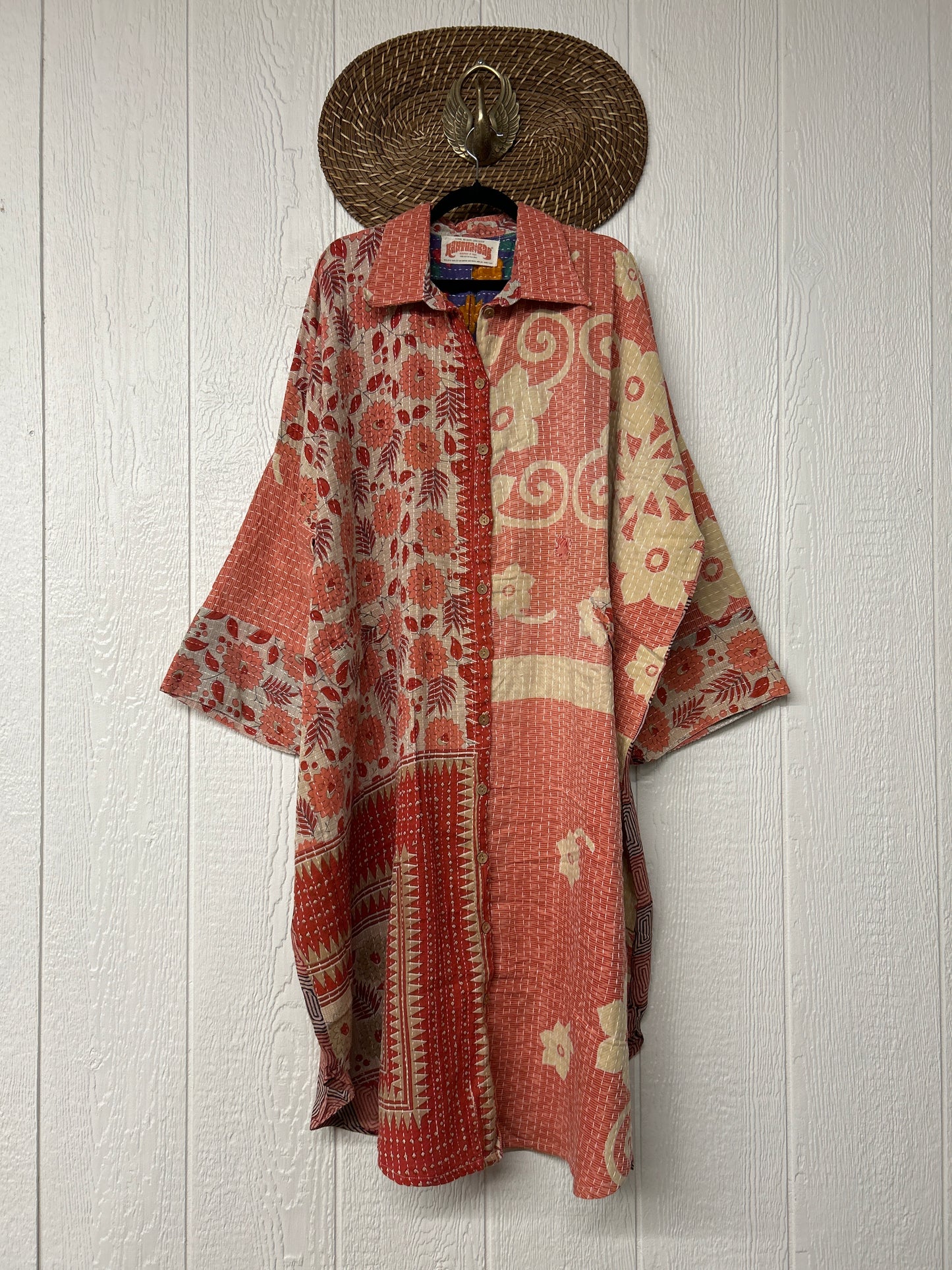 Pareo Kantha Free To Be Longsleeve Maxi 0226 232