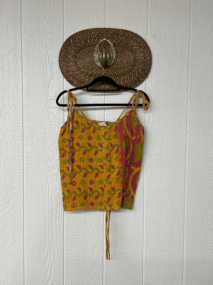 Kantha Butterfly Tank Top 0525 187