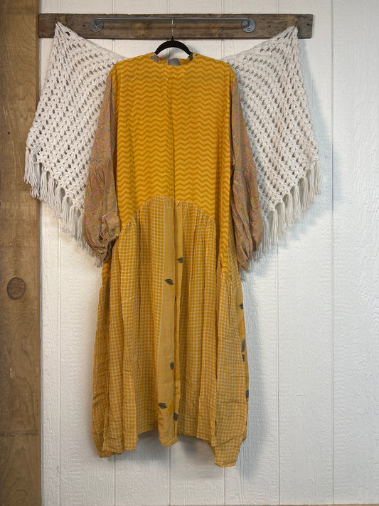 Crepe Sari Evermore Kimono 0326 219