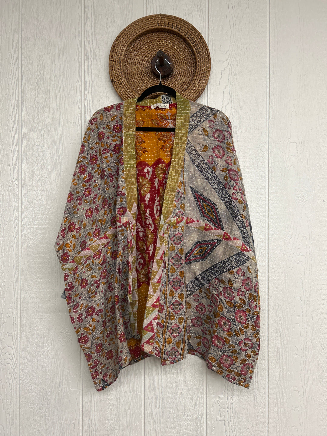 Kantha Shortie Kimono 0325 163