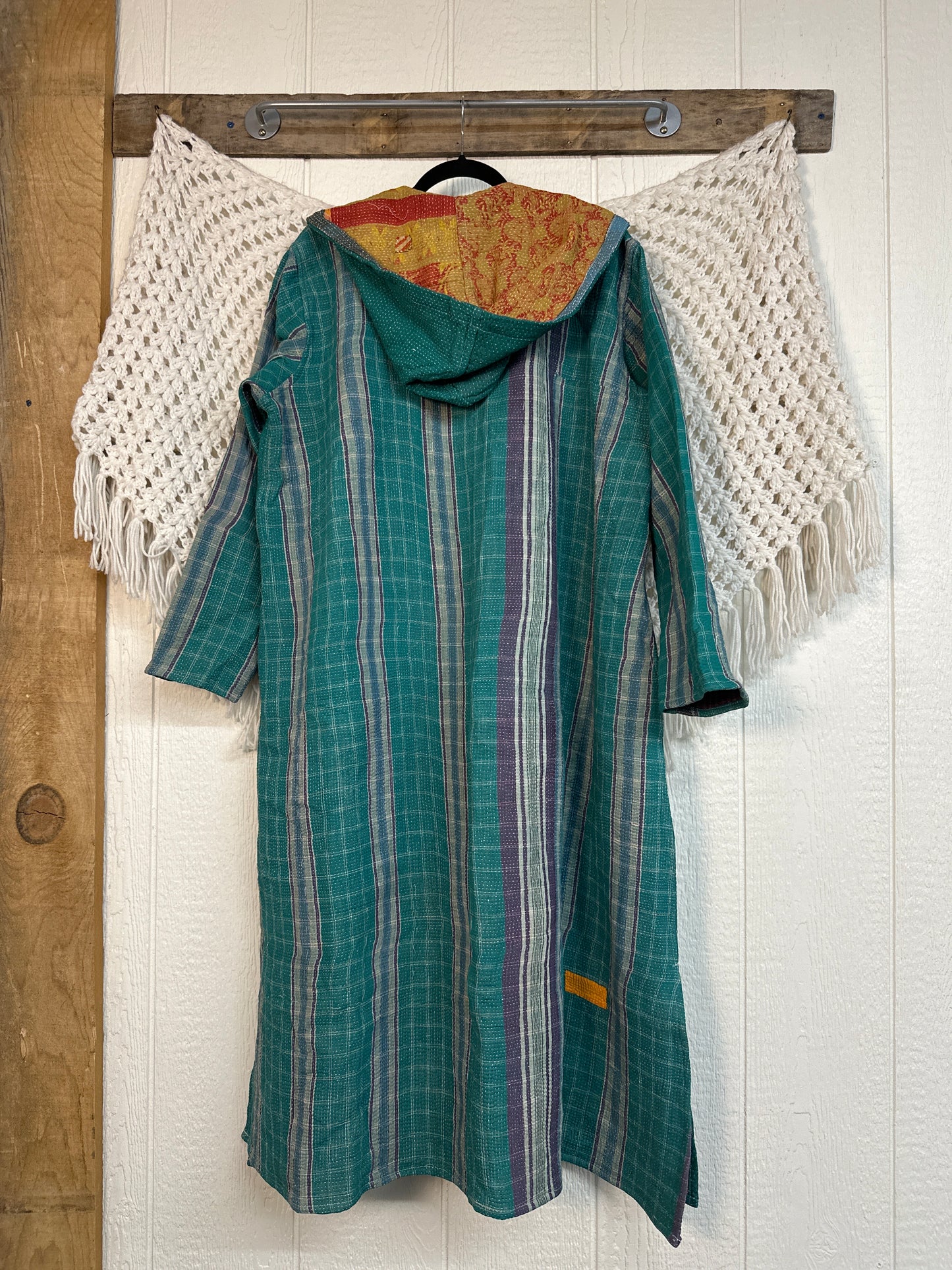 Fine Kantha Rising Sun Coat 1125 263