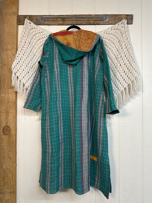 Fine Kantha Rising Sun Coat 1125 263