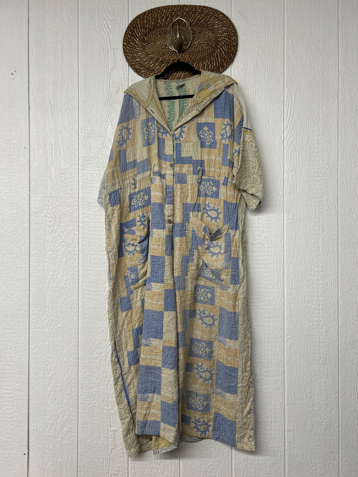Alchemi Pareo Kantha Zen Hoodie Jumpsuit 0926 007