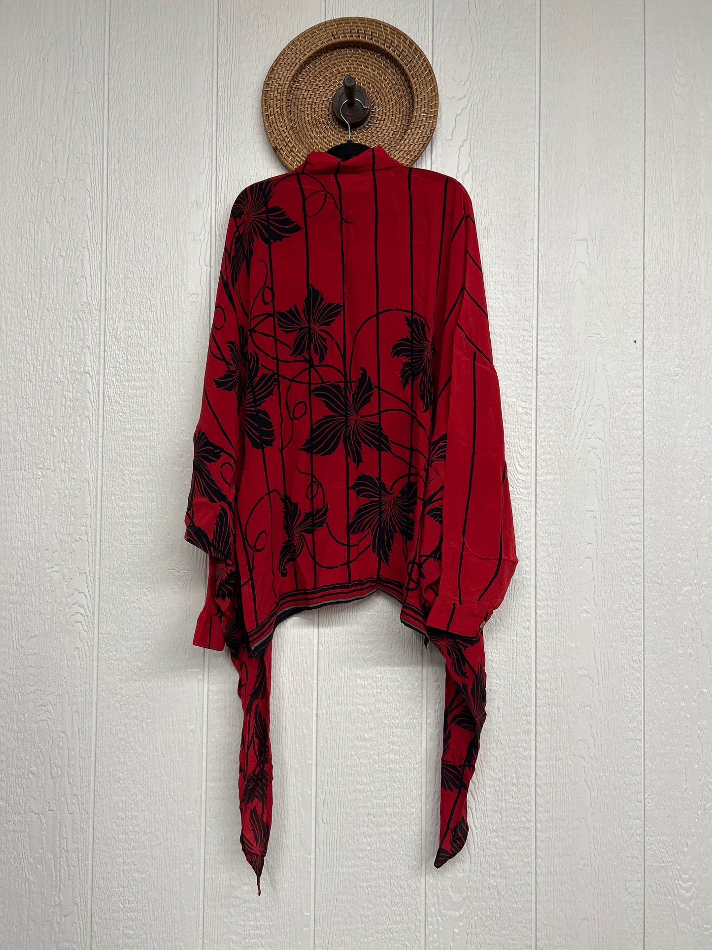 Crepe Sari Nirvana Button Down 1125 193