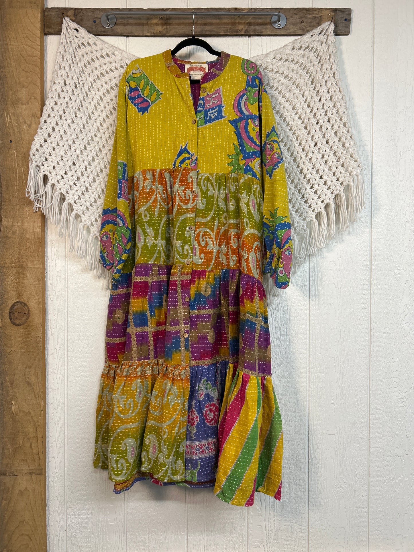 Pareo Kantha Luminous Maxi Dress 0126 223