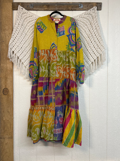 Pareo Kantha Luminous Maxi Dress 0126 223