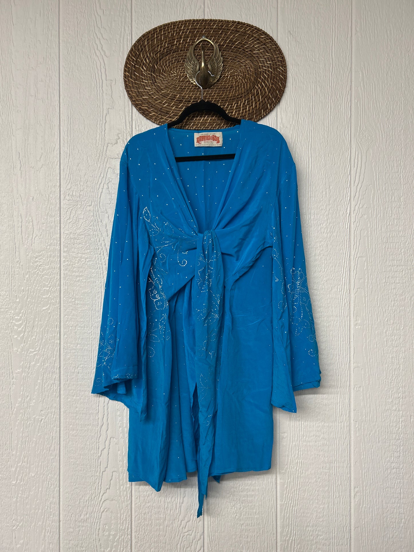 Crepe Sari Shortie Spellbound Kimono 0426 146