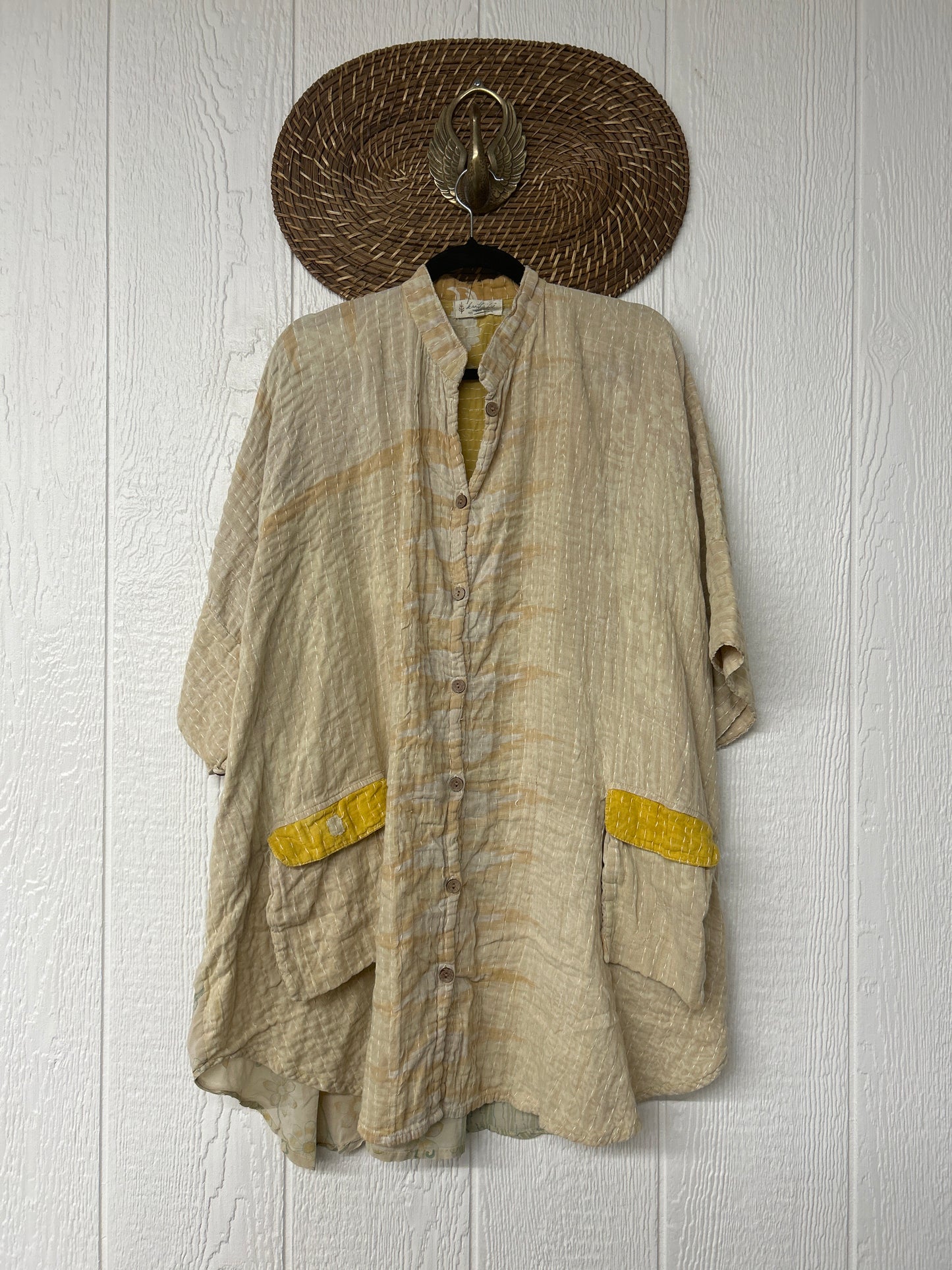 Alchemi Pareo Kantha Free To Be Button-Down 0826 002