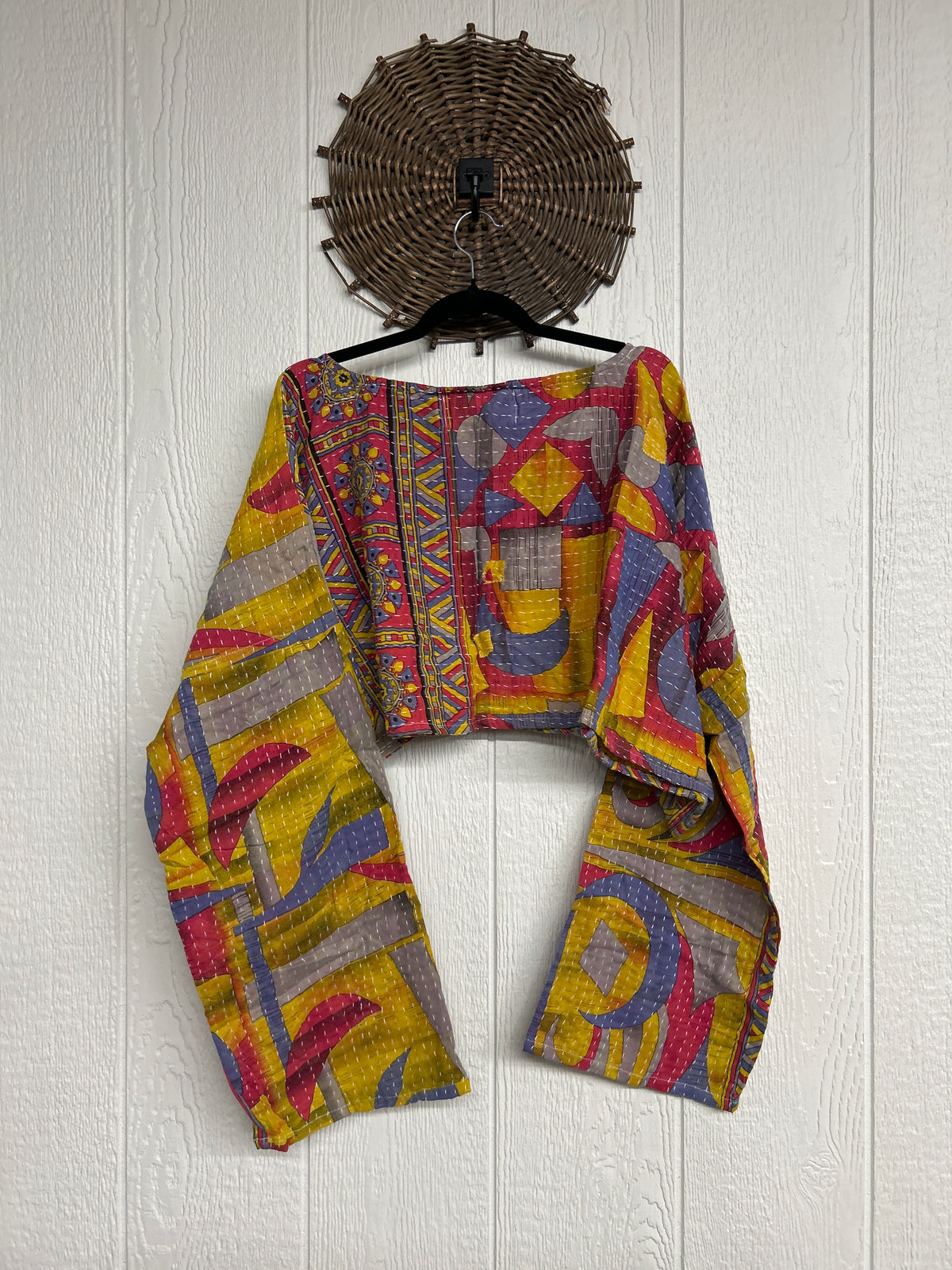 Pareo Kantha Abundance Crop Top 1026 076
