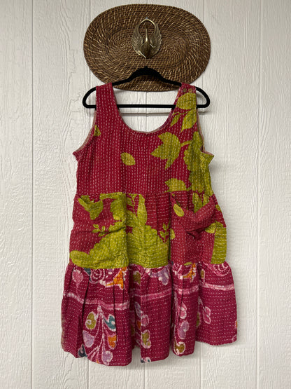 Kantha Meadow Mini Dress 0625 019