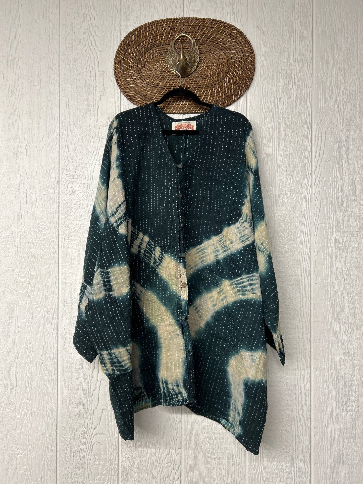 Pareo Kantha Gaia Button-Down Kimono 0526 011