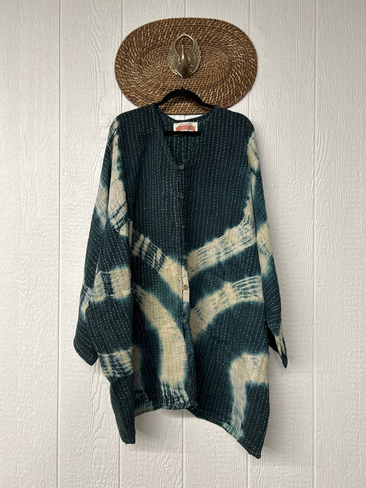 Pareo Kantha Gaia Button-Down Kimono 0526 011