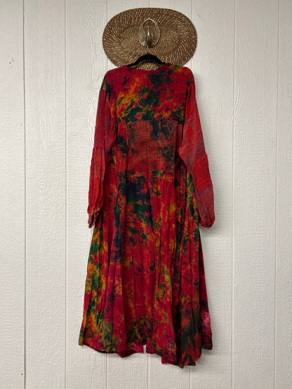 Crepe Sari Evermore Kimono 1026 232