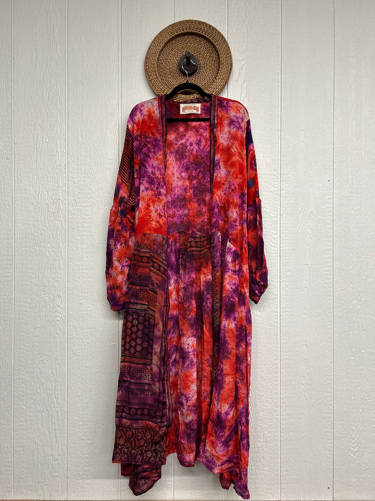 Crepe Sari Evermore Kimono 1026 082