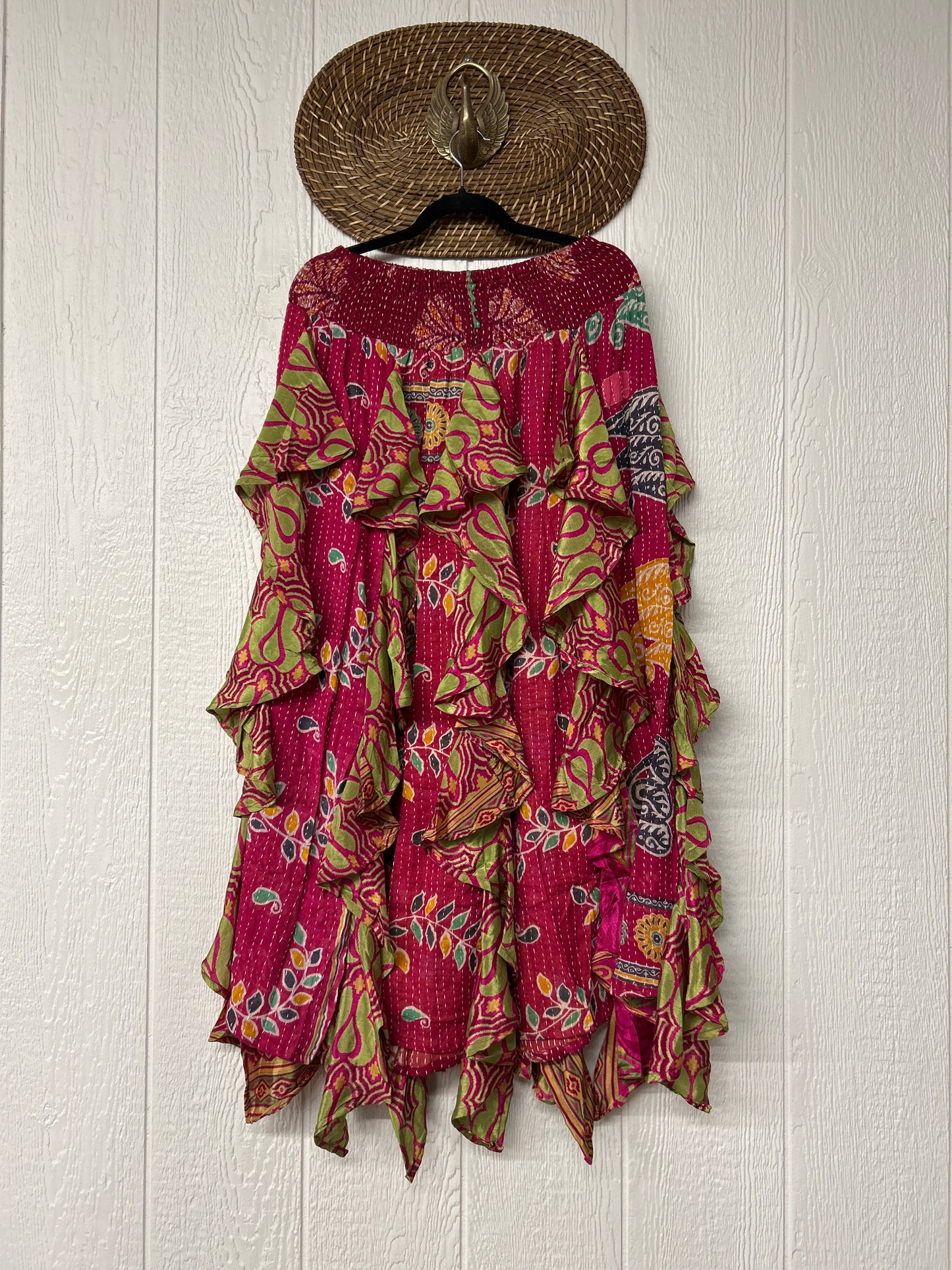 Pareo Kantha Willow Maxi Skirt 0826 266