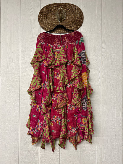 Pareo Kantha Willow Maxi Skirt 0826 266