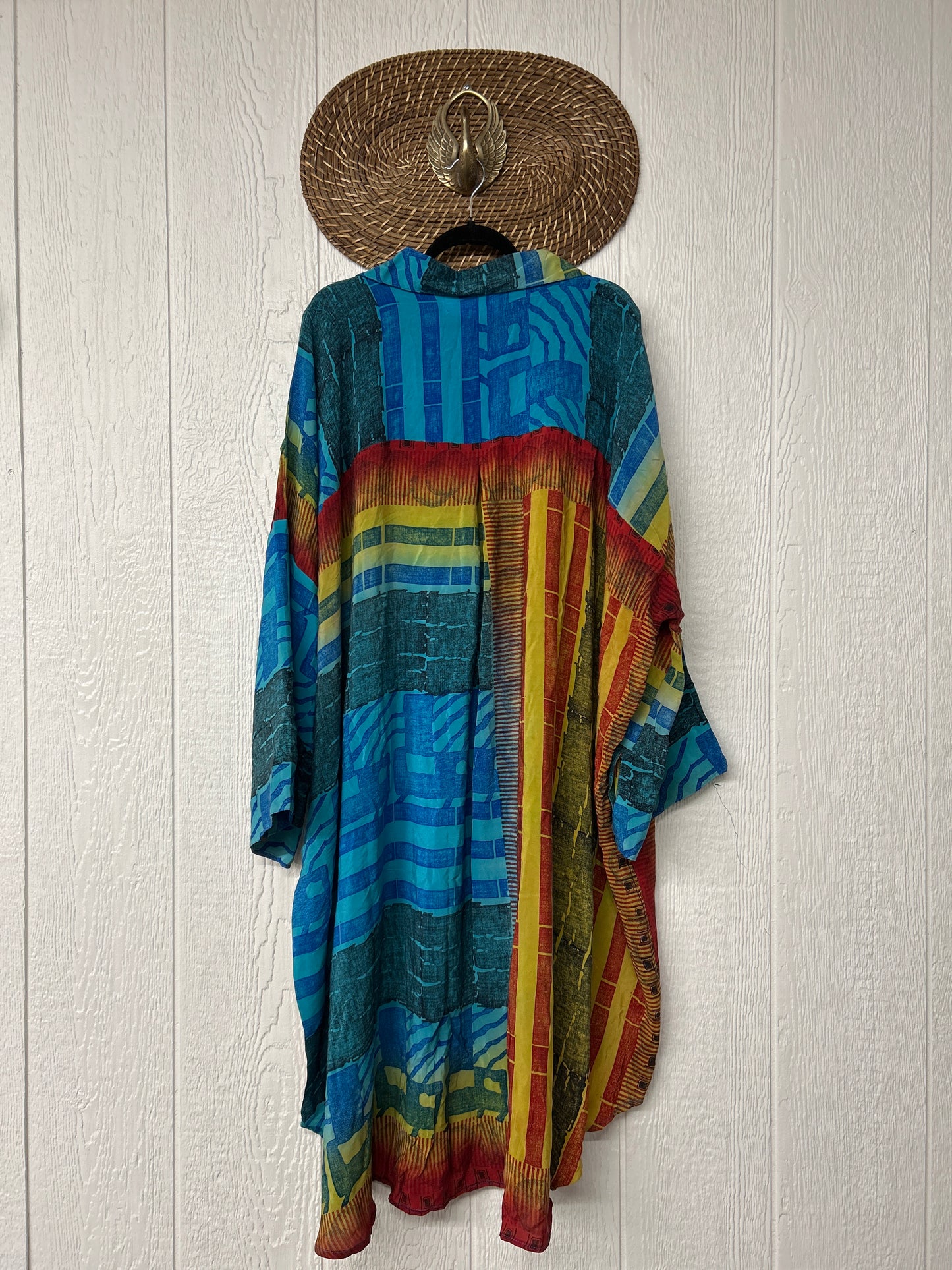 Crepe Sari Free To Be Longsleeve Maxi 1225 064