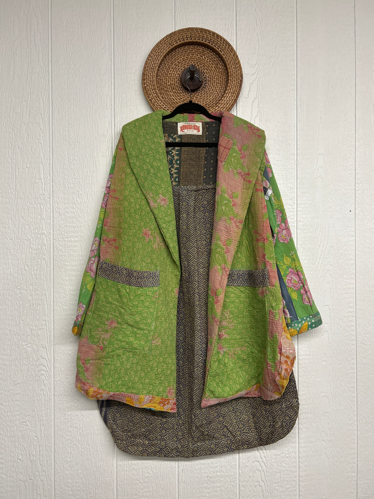 Fine Kantha Drifter Coat 1026 217