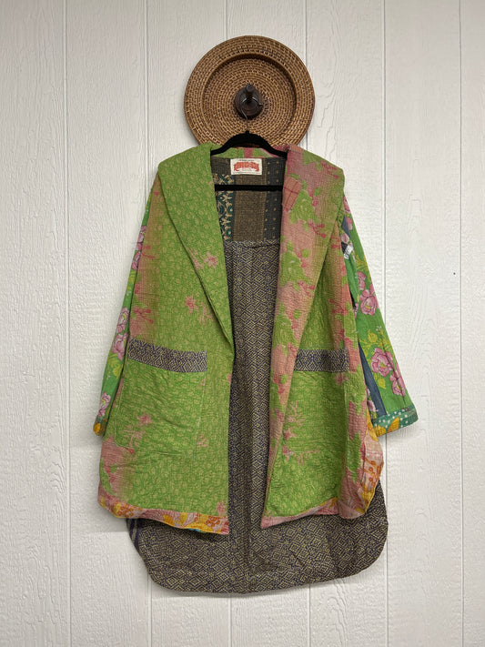 Fine Kantha Drifter Coat 1026 217