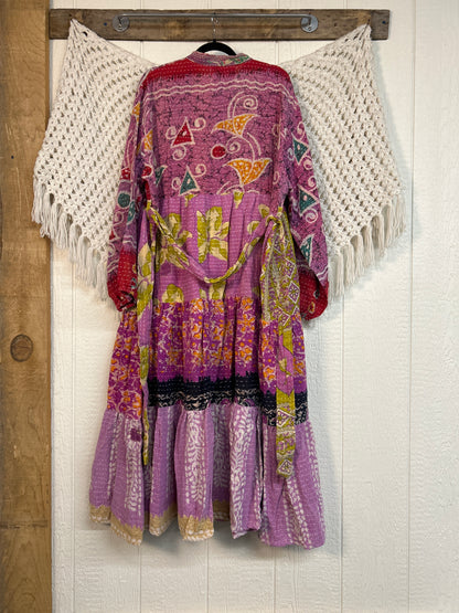 Pareo Kantha Luminous Maxi Dress 0126 213