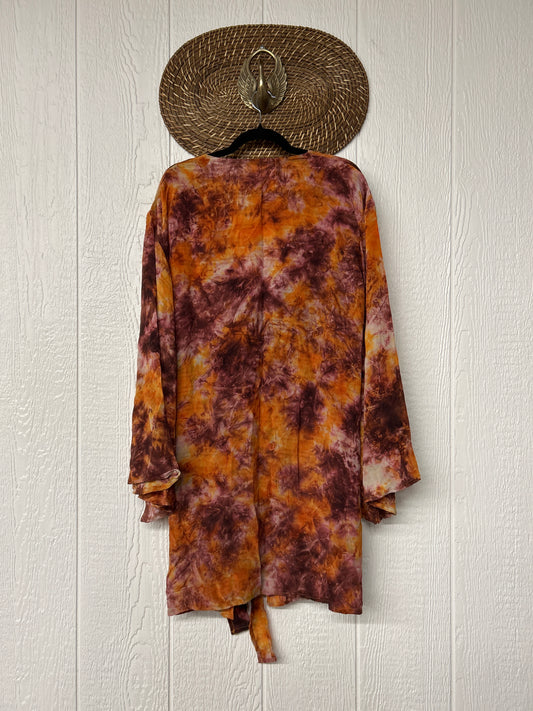 Crepe Sari Shortie Spellbound Kimono 0426 027