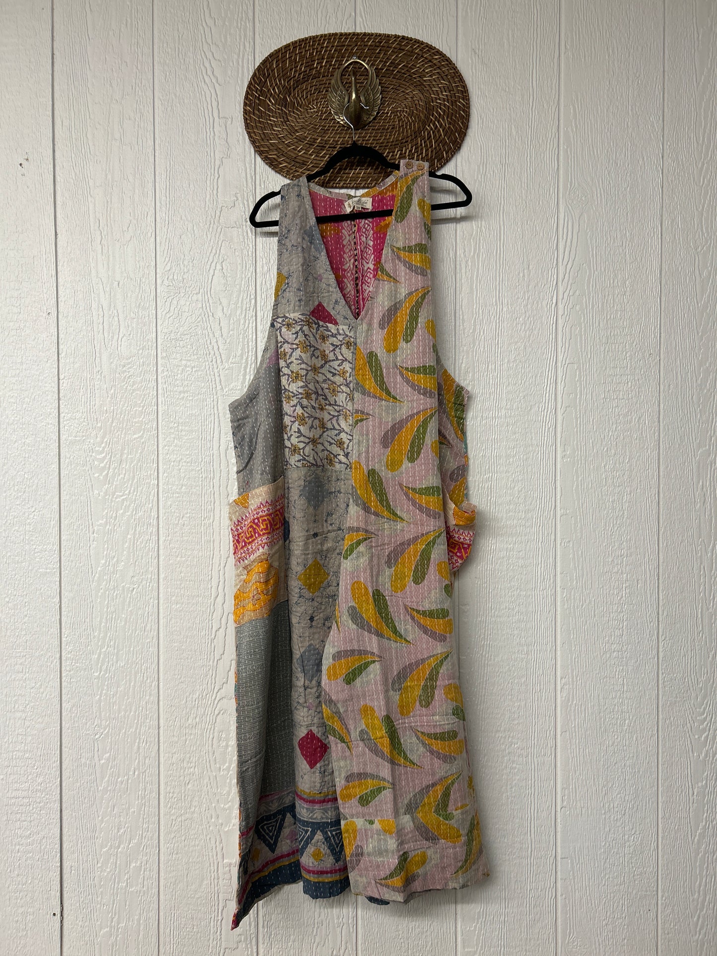 Kantha Harmony Wide Leg Jumpsuit  0825 251