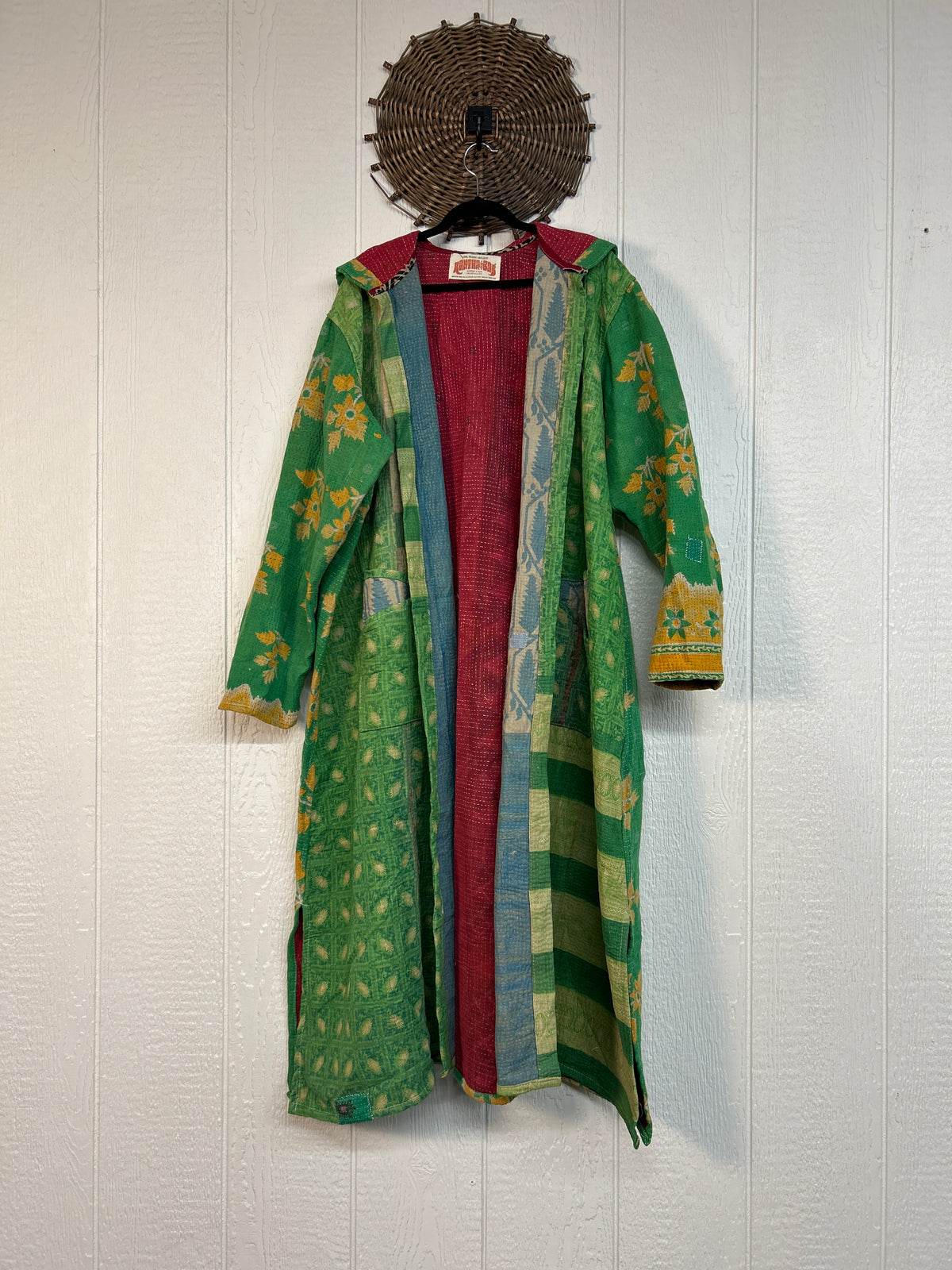 Fine Kantha Rising Sun Coat 1026 093