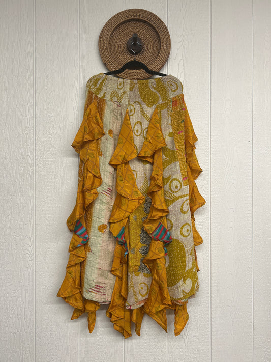Pareo Kantha Willow Maxi Skirt 0826 218