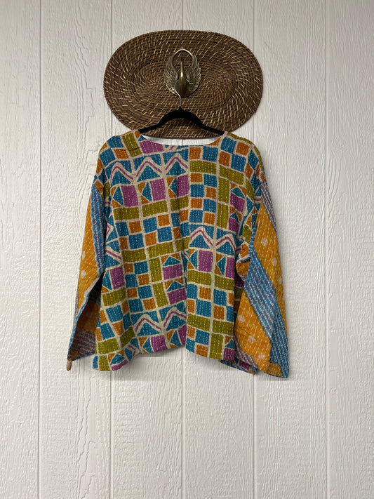 Pareo Kantha Wanderer Pocket Crop Top 0226 161